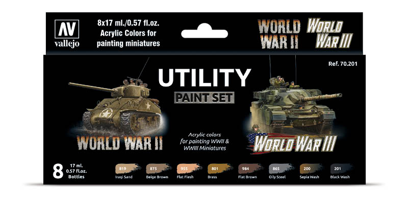WW3 - Utility Paint Set - 70201