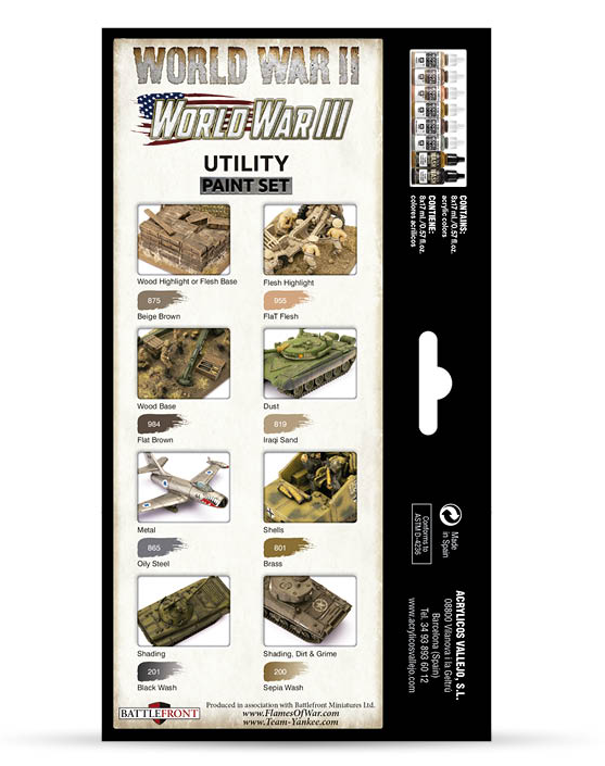 WW3 - Utility Paint Set - 70201 — image 2