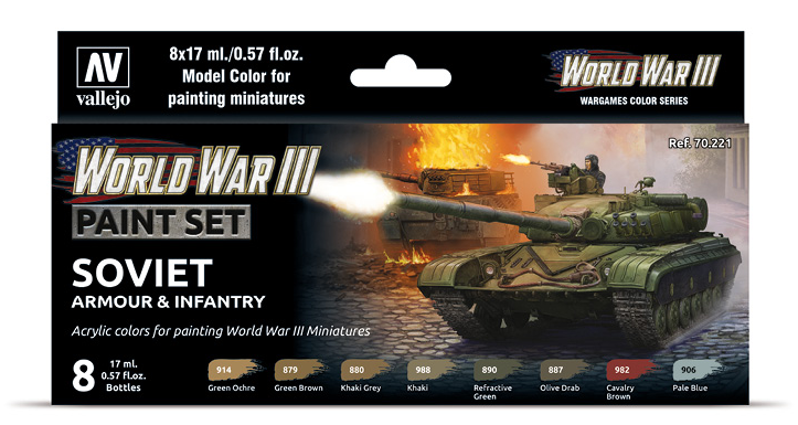 WW3 - Soviet Armour & Infantry - 70221