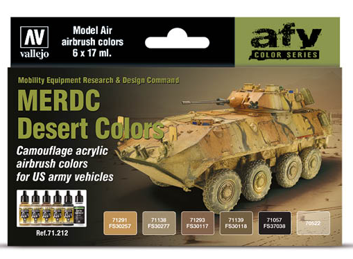 WW3 - MERDC Desert Colours - 71212