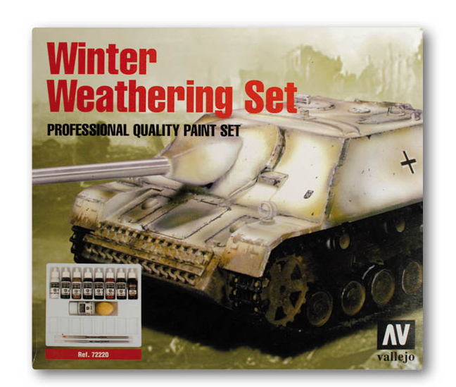 Vallejo Weathering Effects - Winter Weathering Set - 72220