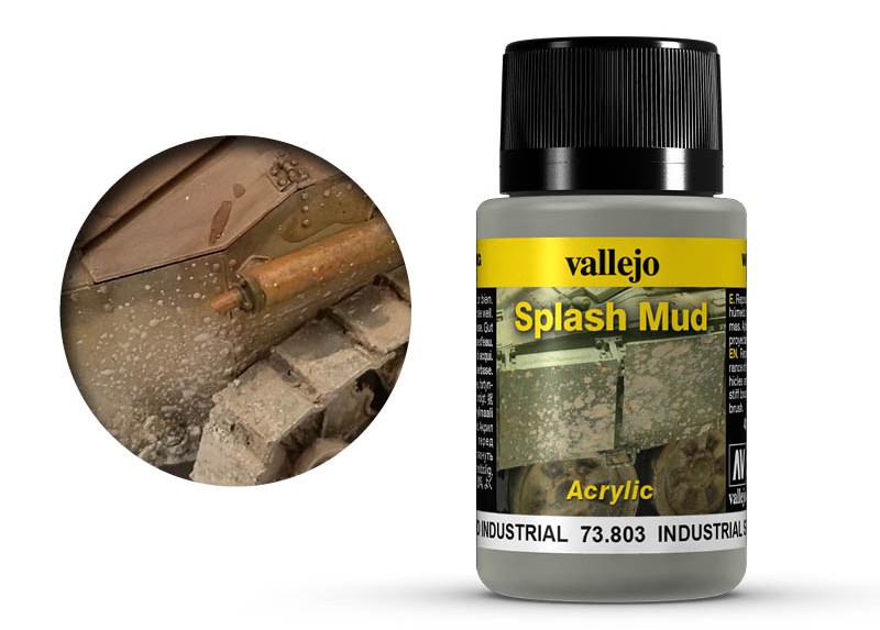 Vallejo Weathering Effects - Industrial Splash Mud - 40ml - 73803