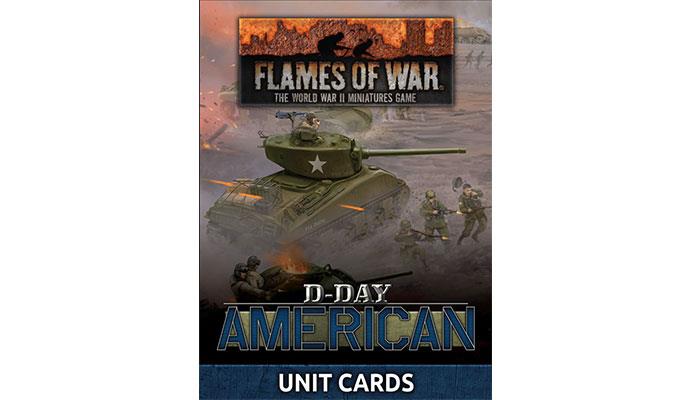 WW2 - D-Day -  American Unit Cards - FW262U