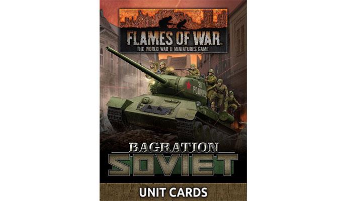 WW2 - Bagration: Soviet Unit Cards - FW266U