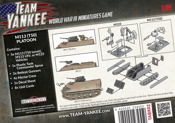 WW3 - M113 (T50) Platoon - TABX02