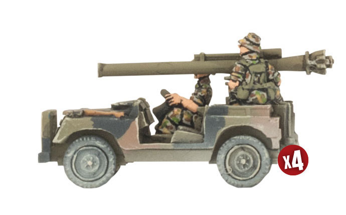 WW3 - Anti-tank Land Rover Section - TAU121