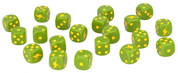 Australian Dice Set - TAU900