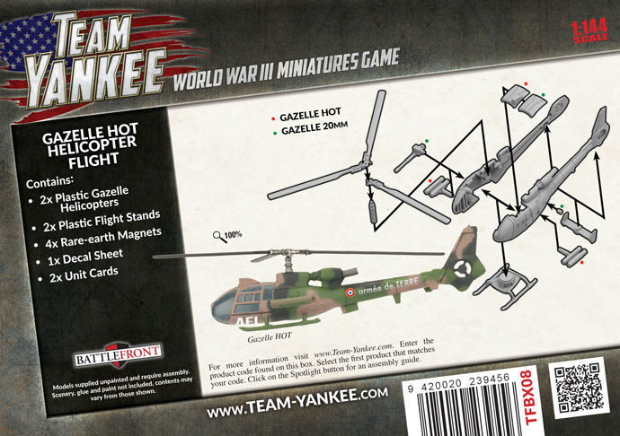 WW3 - Gazelle HOT Helicopter Flight - TFBX08 — image 1