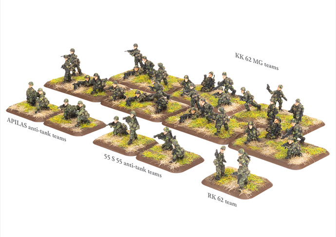 WW3 - Jääkäri Platoon (x40 figures) - TFI702