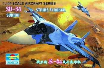 WW3 - Trumpeter - 1:144 - Sukhoi SU-34 Strike Flanker - TRU01329