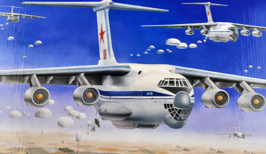 WW3 - Trumpeter - 1:144 - Ilyushin IL-76 Transport - TRU03901